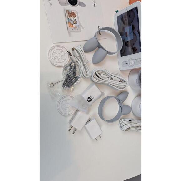 Baby Monitor 2 Cameras, 3MP Baby Camera 2Pack with 5-inch LCD Screen App Control - Picture 4 of 9